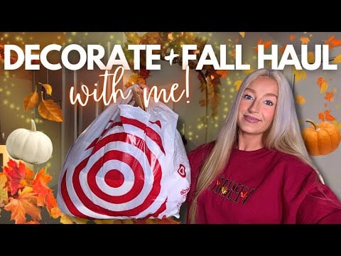 ASMR 🍂🎃 Huge Fall Decor Haul + Decorate My Apartment with Me! (whisper, apartment tour, cozy vibes)🏠