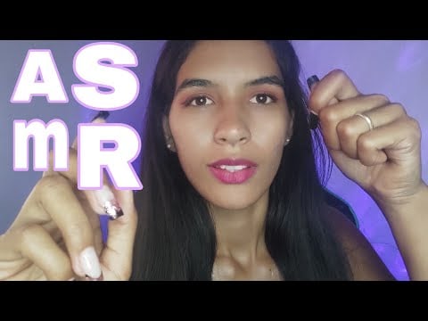 ASMR LAVANDO  SEU CABELO COM OBJETOS IMAGINÁRIOS PORÉM SONS REALISTAS 💤