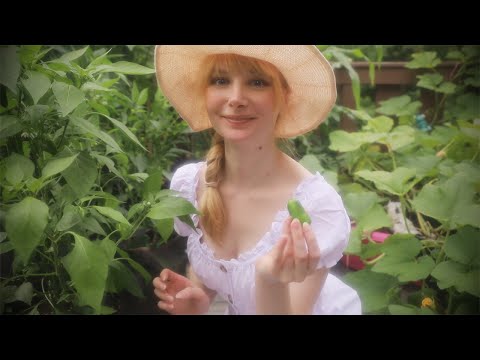 Summer Garden Tour ASMR / Soft Spoken