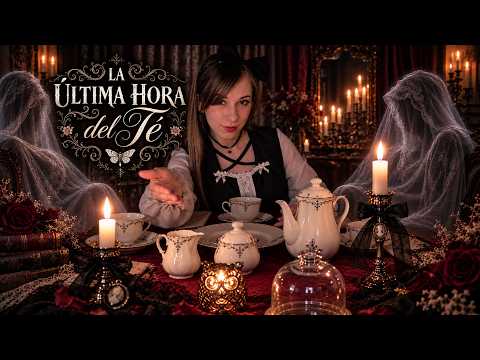 ASMR | La Última Hora del Té 🕯️ | Hay alguien más en la mesa… | Roleplay Gótico Romántico