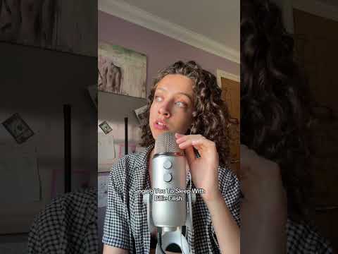 Singing You To Sleep With Billie Eilish #asmr #asmrsinging