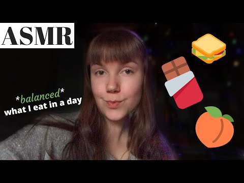 [ASMR] What I Eat In A Day (to keep my lost 22 lbs off)