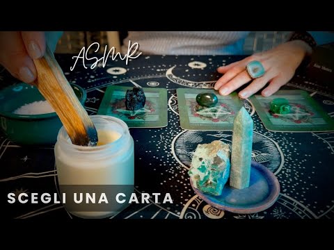 ASMR TAROT🔮 Lettura Interattiva TAROCCHI della STREGA VERDE 🔮 Messaggio dell'Universo per te!