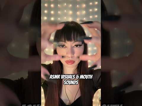 visual tingles & mouth sounds #asmr #relax #tingles