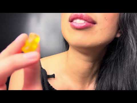 ASMR EATING MOUTH SOUNDS GUMMY BEARS