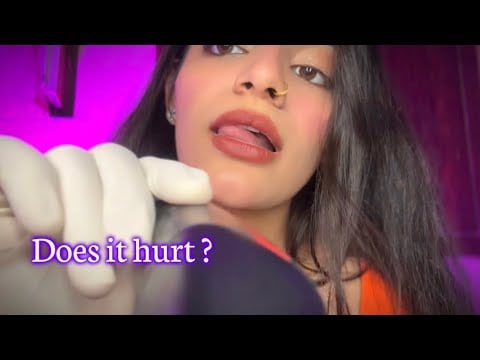 "Don’t look away… I like watching your reactions.”Flirty Tattoo artist ASMR 