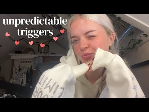 asmr | unpredictable mouth sounds and tapping !!