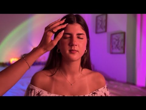 Perfectionist ASMR on Real Person | Getting Her Ready for a Portrait - personal attention, brushing