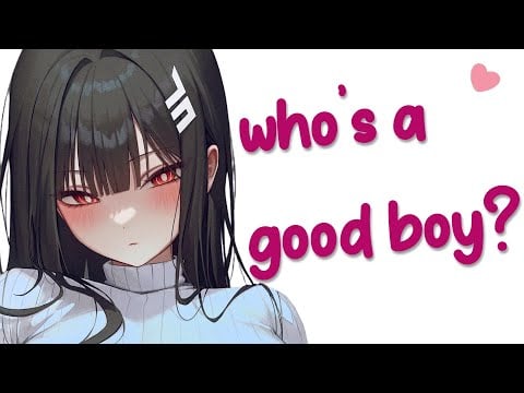 "You Like Me?" 🖤 Hot Goth Roommate Pins You Down and Teases You [Dommy Roomie] [Mommy ASMR]
