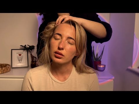 ASMR Scalp Massage & Hair Brushing for Deep Sleep (No Talking) | 30 Min