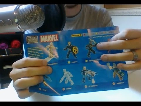 3 paquets de Mega Bloks Marvel Series 3 - ASMR Français