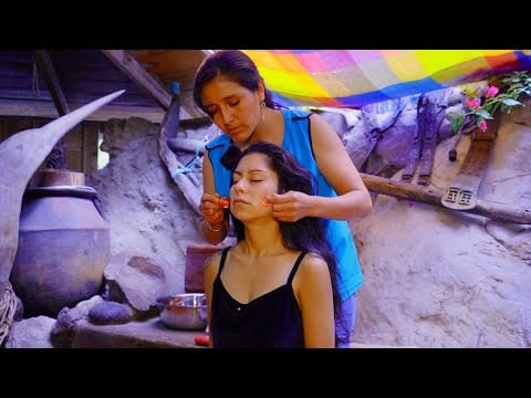 Esperanza's soft whispering ASMR massage & hair treatment - tingles relaxation & sleep 😌