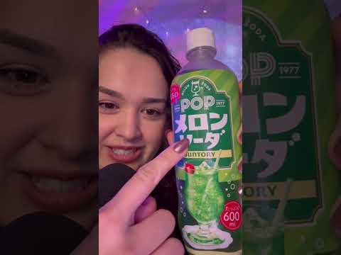 refri de melão do Japão 🍈 #asmr  #eatingasmr  #asmrbrasil #asmrjapan