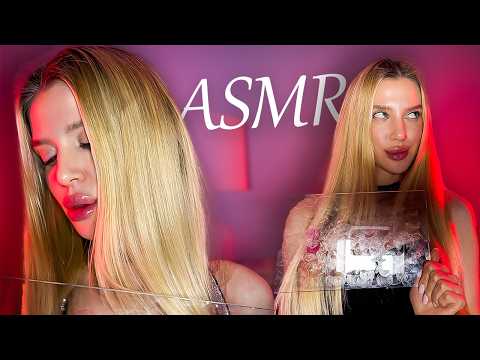 [4K USA ASMR]Kisses on Glass✨ Glossy Lips, Intense Wet Mouth Sounds & Visual Marks | So Close to You