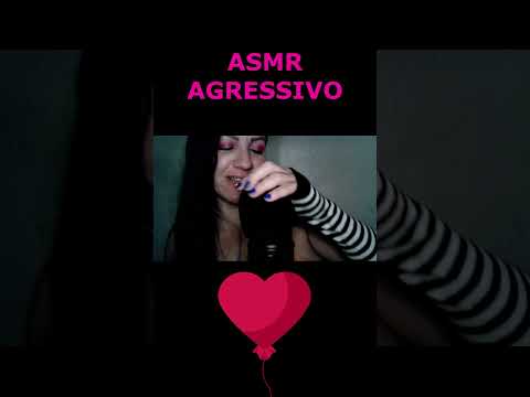 ASMR-SHORTS AGRESSIVO NO MIC #asmr #rumo1k #shortsviral #shorts