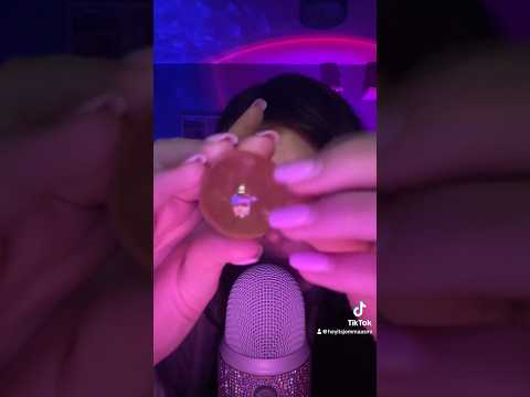 Crystal tapping asmr ❤️ #asmr #relax #triggers #asmrvideos #tingles #asmrtriggers #mouthsounds