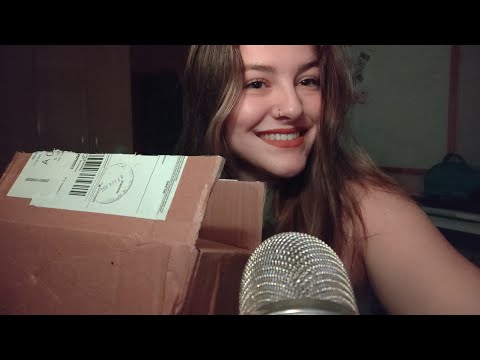 ASMR • caixinha com doces asiáticos e + gatilhos hihi