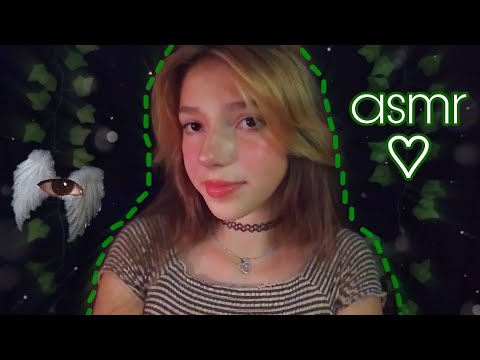 асмр🪐// звуки кожи, волос и ногтей✨// asmr