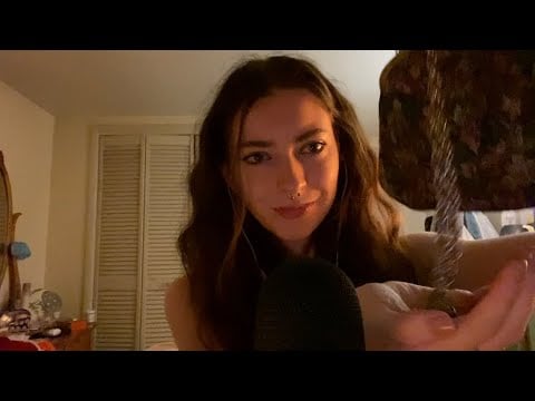 asmr—whisper ramble + binaural sound assortment 