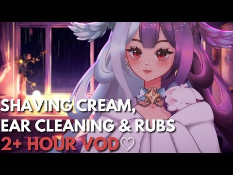 ASMR Shaving Cream, Ear Cleaning & Rubs! (Binaural) (3DIO)