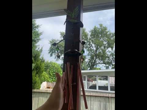 Wind chimes I love them my favourite!!!!!!!! From amazon #asmr