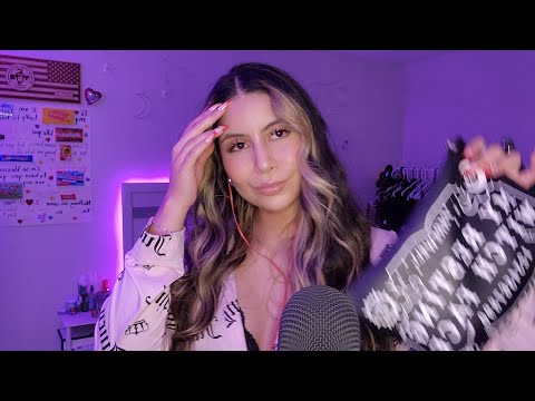 ASMR 💄Tapping on my makeup bag