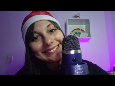 ASMR | 1h de live com muitos sons de boca 👄🎄🎅🏼