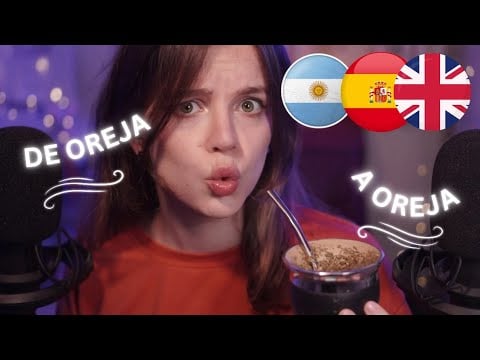 ASMR Susurros De Oreja a Oreja 🇪🇸 ESPAÑA 🇦🇷 ARGENTINA 🇬🇧 INGLATERRA