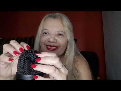 ASMR :   Arranhando o mic.  que uma inscrita pediu. Poliana  Maria.   vamos relaxar  🥱🥱💤💤