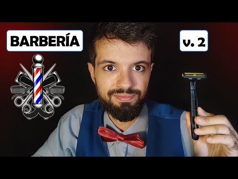 ASMR | Corte de pelo con tijera y máquina 💈 | Roleplay Peluquería, La barberia