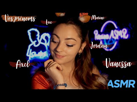 ♡ ASMR  -  Je  Chuchote ton Prénom ♡