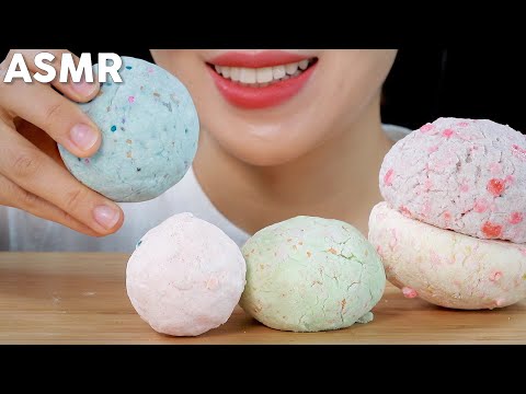 ASMR Edible Bath Bombs Eating Sounds | 먹는 배쓰밤 먹방 | Part 2 | MINEE EATS