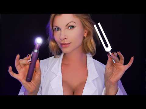 ASMR Hearing test, Beep Test , Tuning Forks, Othoscope