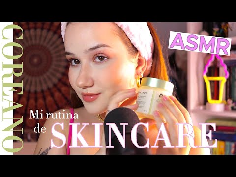 ASMR mi rutina coreana de noche🌙💓