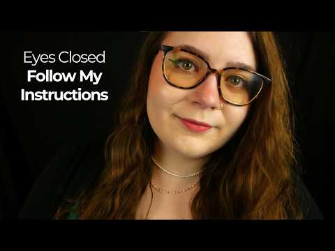 Close Your Eyes & Follow My Instructions (Latin, Near or Far, Eye Movement Tests) ✨ Soft Spoken ASMR