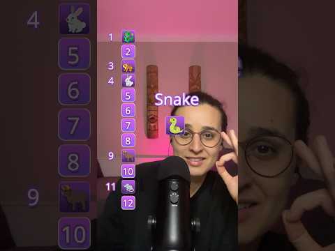 ASMR | Je classe les animaux (signe chinois) #asmrfr #asmr #chuchotement #ranking