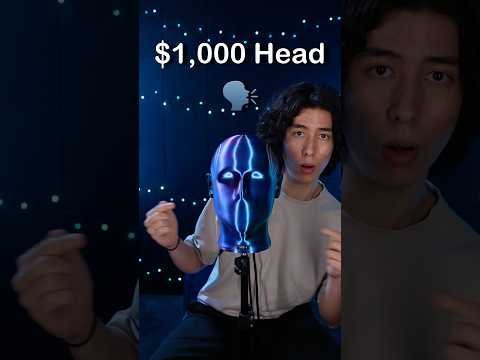 $1,000 vs $100,000 Head Mic 🗣️#asmr
