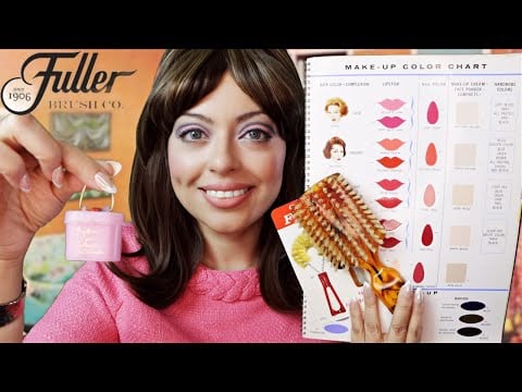ASMR| 1960s Fuller Brush Girl Sales Rep! Chatty SOUTHERN Consultation (Catalog Flip Thru & more)