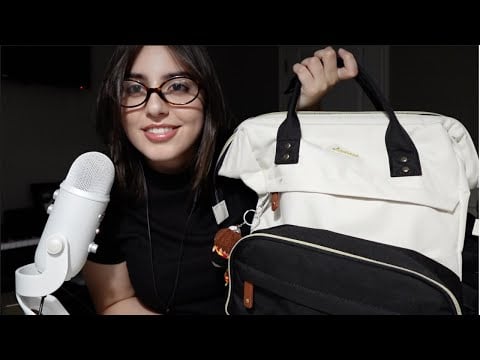 asmr what's in my bag (insane edition)