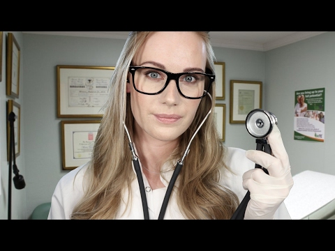 ASMR NURSE PHYSICAL HEALTH EXAM PERSONAL ATTENTION