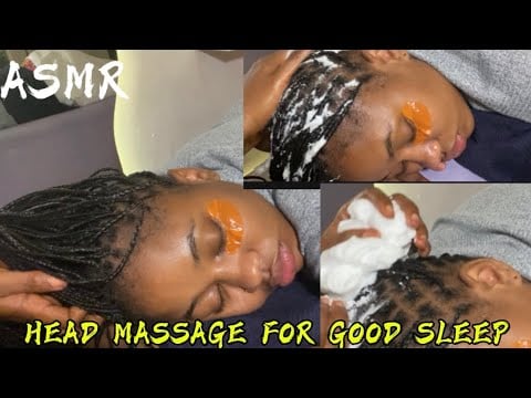 ASMR💫HEAD MASSAGE FOR GOOD SLEEP 