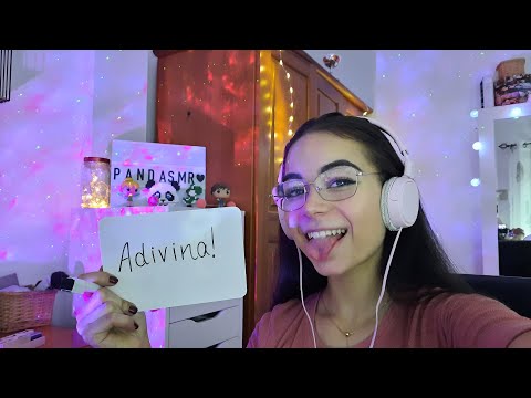 ASMR DIRECTO! JUGAMOS?🖊| Pandasmr | ASMR para dormir | ASMR en español