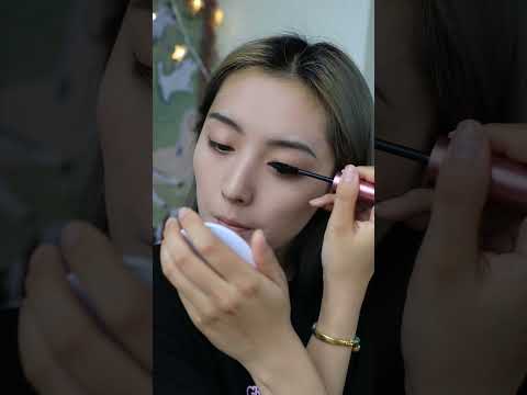 my daily make up #asmr #makeup #sound #china #relaxing #relaxingvideos #red