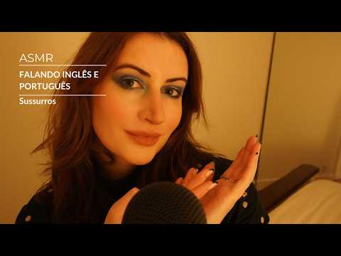ASMR - Falando Inglês e Português - Expressões comuns em Inglês | SOLANGE PRATA
