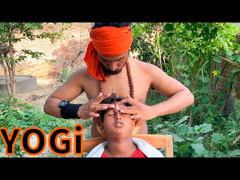 ASMRYOGi Sleeping Pill Relaxing Head Massage Therapy by Yogi to CHUNNY Lal ( Ep-51)