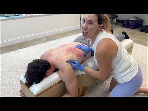 Shocking GUNK was CRACKED Out of His Back