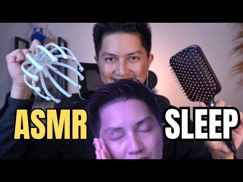 ASMR HEAD MASSAGE For INSOMNIA People Deep Sleep