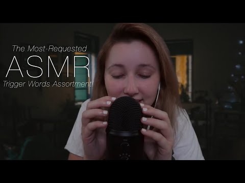 ASMR ✨ BINAURAL TRIGGER WORDS ASSORTMENT, MOUTH SOUNDS & WHISPERS