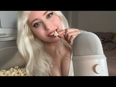 ASMR Popcorn | Mouth Sounds 