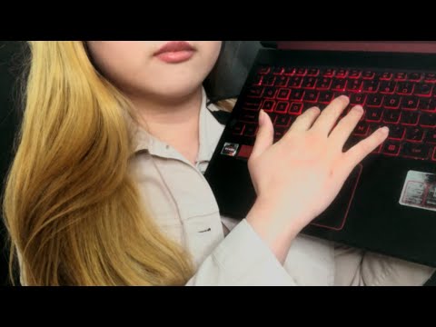 [ASMR] Typing What I Am Whispering